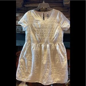 Medium Old Navy Eyelet Cotton Dress